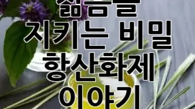 젊음을 지키는 비밀: 항산화제 이야기 ✨