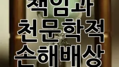 면책기간 위반, 피할 수 없는 법적 책임과 천문학적 손해배상: 지금 바로 확인해야 할 모든 것! 🚨