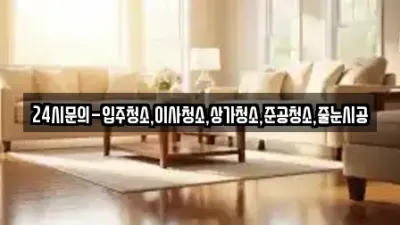 중구 용동 입주청소 장소 리스트 12